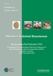 Advances in Animal Bioscience - EAAP
